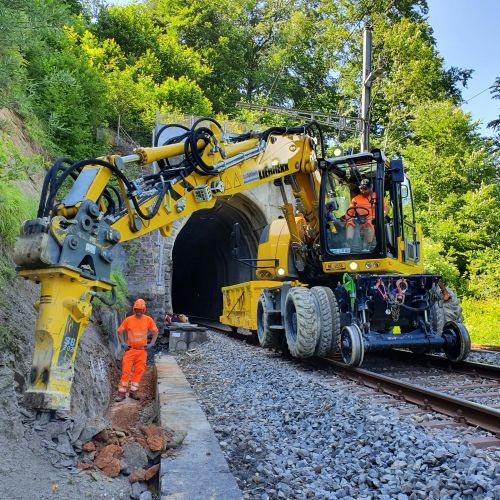 Bauhandwerk Langnau | Leistungen | Bahntiefbau