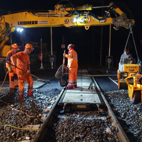 Bauhandwerk Langnau | Leistungen | Bahntiefbau