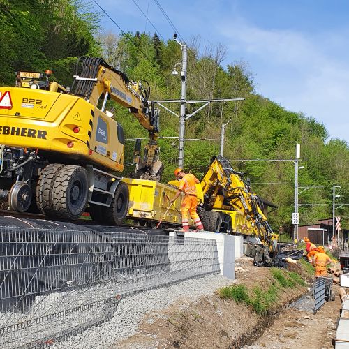 Bauhandwerk Langnau | Leistungen | Bahntiefbau