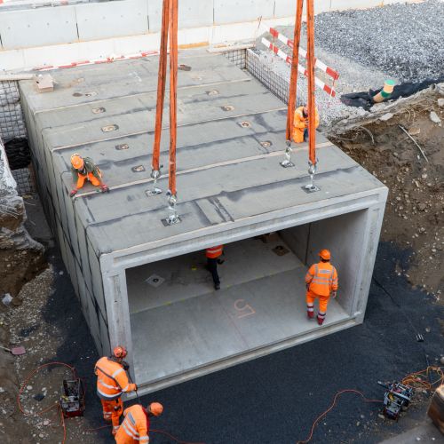 Bauhandwerk Langnau | Projekte | Umbau Bahnhof Steffisburg