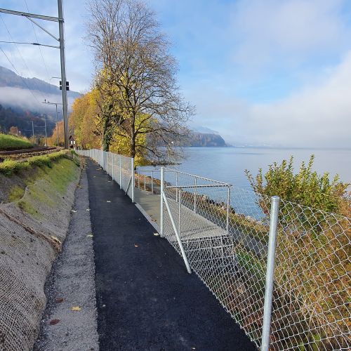 Bauhandwerk Langnau | Projekte | Sicherungsanlagen Leissigen