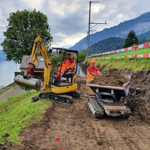 Bauhandwerk Langnau | Projekte | Sicherungsanlagen Leissigen