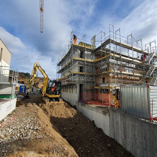 Bauhandwerk Langnau | Projekte | Baumeisterarbeiten | MFH Lützelflüh