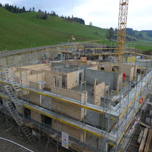 Bauhandwerk Langnau | Projekte | Neubau Sonnenarena