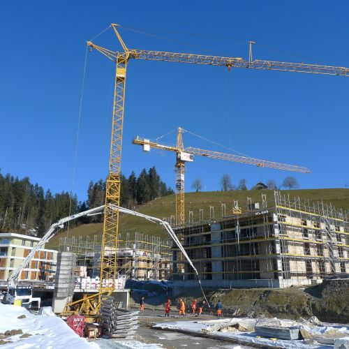 Bauhandwerk Langnau | Projekte | Neubau Sonnenarena