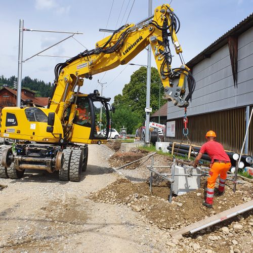 Bauhandwerk Langnau | Projekte | Bahnhof Zollbrück