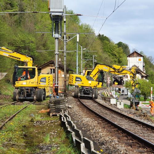 Bauhandwerk Langnau | Projekte | Sicherungsanlagen Leissigen